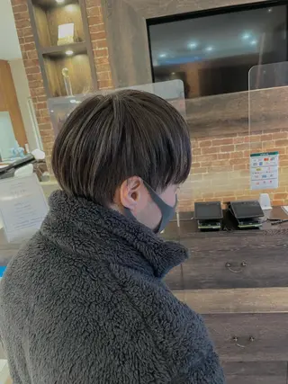 ショート カラー メンズ sweetroom所属・12月特別価格✨/ 平塚/佐藤郁也のヘアスタイル