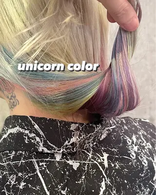 セミロング カラー ✂︎岡根 京花✂︎のヘアスタイル