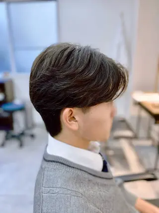 メンズ ダウンパーマ/ニュア ンスパーマ/下田のヘアスタイル