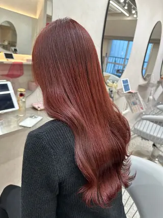 ロング 新宿/韓国レイヤー/ 髪質改善/佐藤航のヘアスタイル