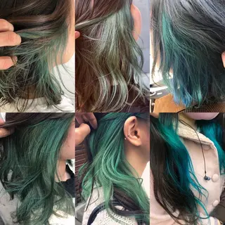 ミディアム カラー 原宿サロン代表 デザインカラー伊藤卓のヘアスタイル