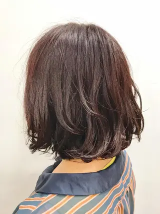 ミディアム カラー 池田 雄太 ✨美髪縮毛矯正✨のヘアスタイル