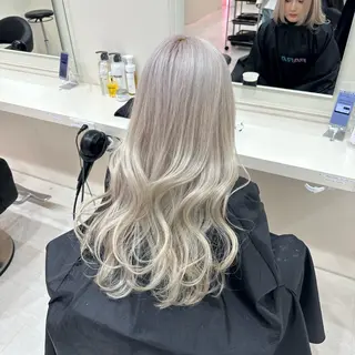 ロング 韓国ガーリー🤍ハイ トーン🤍Ayanaのヘアスタイル