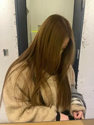 ロング カラー hisano / ハイトーン･透明感のヘアスタイル
