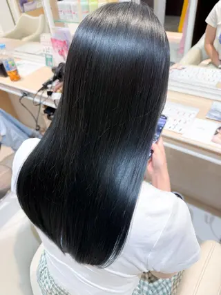 ロング カラー 暖色系カラー🍊 オオネヨシナリのヘアスタイル