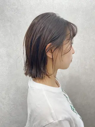 ショート カラー ヘアアレンジ Kawaguchi Arisaのヘアスタイル
