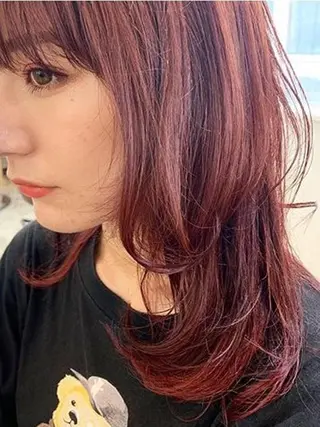 セミロング N° jemica 札幌のヘアスタイル