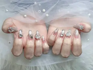 ネイル 【Eclat エクラ】nail&beauty所属・Eclat〔エクラ〕 MOEKA𝜗𝜚*のネイルデザイン