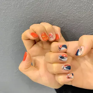 ネイル 佐藤 まりえのネイルデザイン