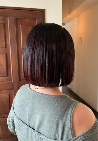 ミディアム カラー room3小出 奈央子のヘアスタイル