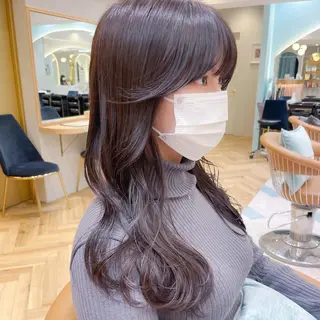 ロング 産休中2026.4月 復帰予定/野崎華代のヘアスタイル