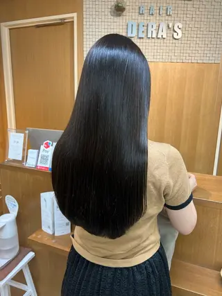 ロング カラー 透明感カラー/ イルミナカラーヒロキのヘアスタイル