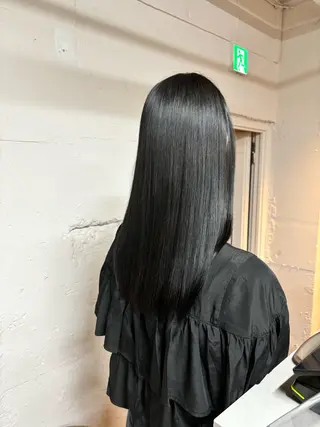 ロング カラー 🩵似合わせカット SEIRA🩵のヘアスタイル