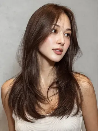 ロング 柔らか透明感カラー ☀️koshi☀️のヘアスタイル