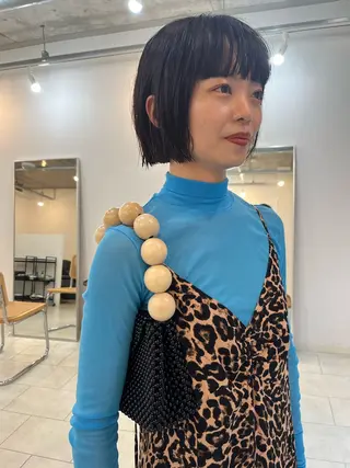 ショート NOUN所属・eri kinjoのヘアスタイル