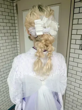 ヘアアレンジ 大人可愛いヘアメイク 💋🧚‍♀️しずかのヘアスタイル