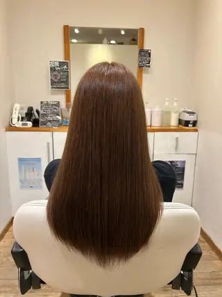 セミロング カラー ROSSO 川口店 木村 舞衣のヘアスタイル