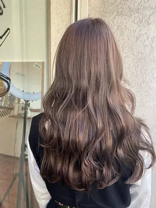 ロング カラー KURUMI /NINE麻布十番のヘアスタイル