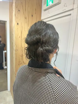 ミディアム カラー ヘアアレンジ sem所属・韓国風🚪似合わせ/ 髪質改善🤍ariのヘアスタイル