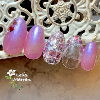 ネイル Lelis Marron所属・岸 侑李のネイルデザイン