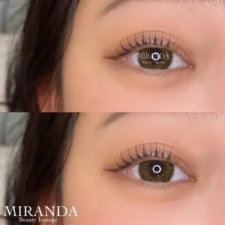 マツエク・マツパ MIRANDA maikaのマツエク・マツパデザイン