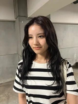 ロング riko／ SYS by fitのヘアスタイル