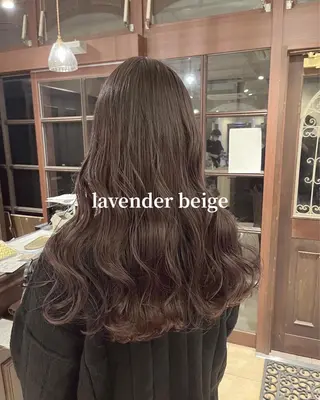 ロング 🧡ミルクティー/ レイヤー🧡ショウナのヘアスタイル