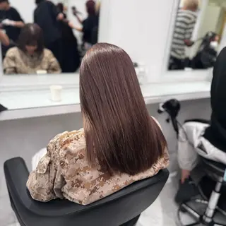 ロング カラー ヘアアレンジ 透け上品ハイトーン 職人ゆうと🤍のヘアスタイル