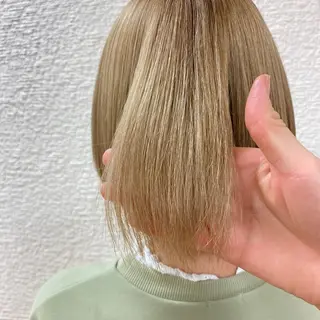 ショート カラー 個性派/ブリーチ ＊ほのかのヘアスタイル