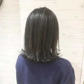 ミディアム ミヤザキ タクトのヘアスタイル