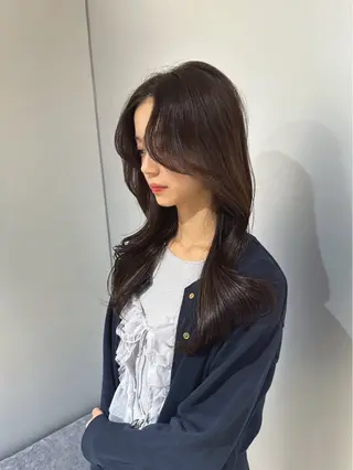 ロング 髪質改善×透明感× 艶髪🥀HIYORIのヘアスタイル