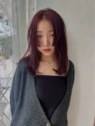 セミロング カラー 美髪🧊ショート /ボブ/小由葵のヘアスタイル