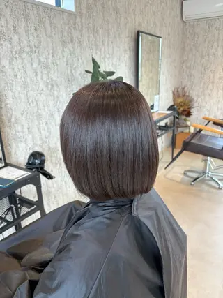 ミディアム カラー EMI CLAIR所属・岸 凜香のヘアスタイル