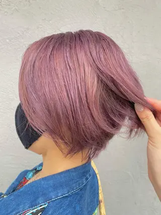 ショート カラー Design Color🐰アユミのヘアスタイル