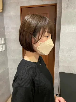 ショート カラー 月200名以上担当 六甲徒歩30秒のヘアスタイル