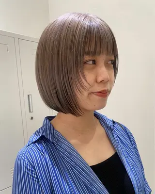 ショート Zina博多筑紫口_ aikaのヘアスタイル