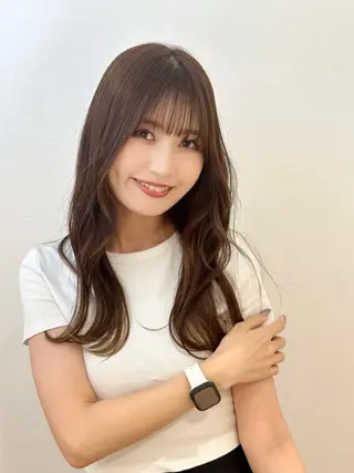 ロング 松浦 正覚のヘアスタイル