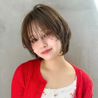 ショート カラー 遠藤大雅 ショート /ボブ/美髪矯正🌈のヘアスタイル