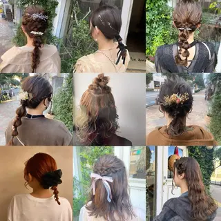 ヘアアレンジ 秋山 桃子のヘアスタイル