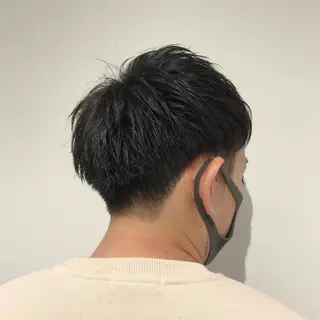 ショート メンズ 【暖色カラー特化】 中山由梨のヘアスタイル