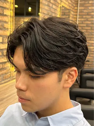 パーマ メンズ 🔷メンズセンターパ ートTAKUMI🔷のヘアスタイル