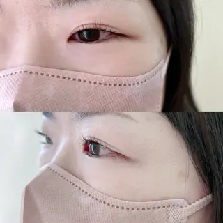 マツエク・マツパ attrice秋山 梨紗のマツエク・マツパデザイン