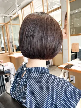 ショート FERIA fam 北千里 杉本 蓮のヘアスタイル