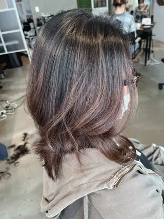 ミディアム カラー RoooHAIR/ ちあきのヘアスタイル