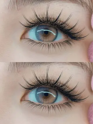 マツエク・マツパ EYE Bright eyelash(アイブライト)所属・静 かのマツエク・マツパデザイン