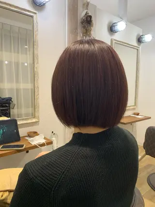 ショート カラー 斉藤 陸のヘアスタイル