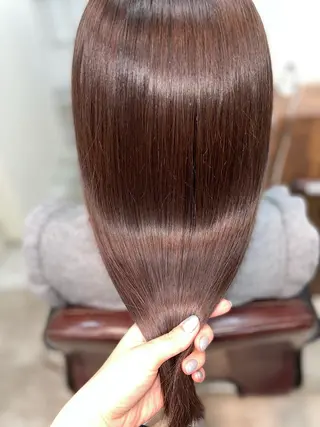 ロング カラー 韓国ヘア🤍髪質改善 🇰🇷AKANEのヘアスタイル