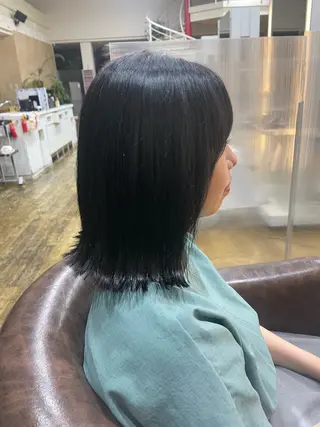 ミディアム 山本 京介のヘアスタイル