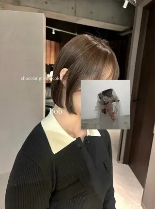 ショート カラー ブリーチカラー.似合 せ🎀amika🎀のヘアスタイル