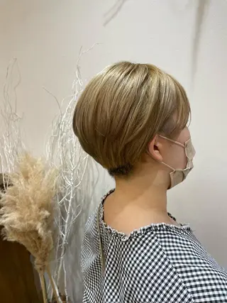 ショート 三木　英音 bisouhairのヘアスタイル